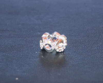 NEW DaVinci Beads & Charms Interchangeable Jewelry-CZ Intertwined Cutout DB54-15