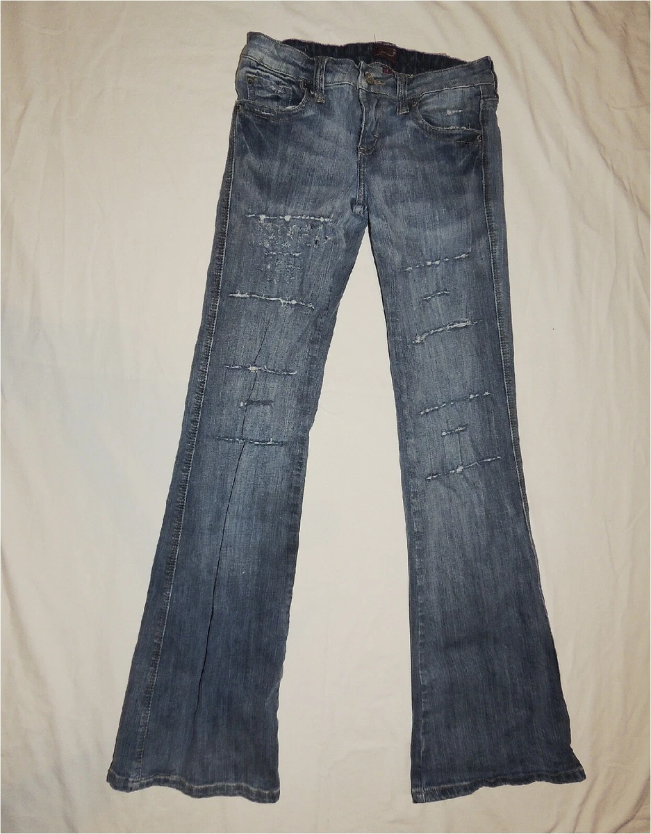 Jean Fille Underground Soul - Taille 14,5 Plus - Noir/Gris Foncé - Stretch Denim - Occasion Très Bon État
