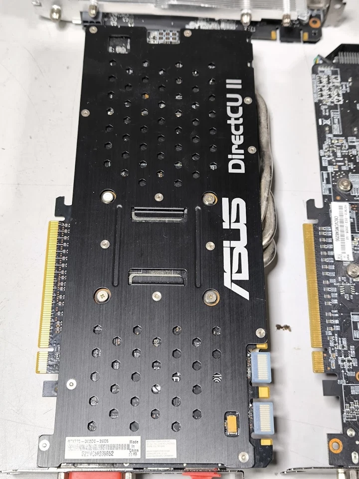 Lot of 5 Asus GPUs - Non-Working, For Parts - Image 4 of 4