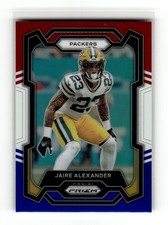 Jaire Alexander 2023 Panini Prizm #109 Green Bay Packers Red White and Blue