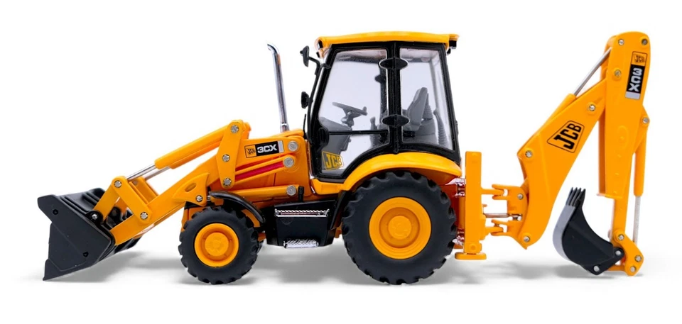 Motorart - Scale 1:50 - Modellino di Terna - JCB Backhoe Loader Mod. 3CX - Immagine 2 di 4