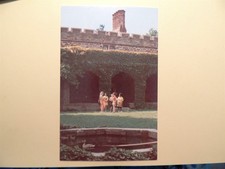 Bryn Mawr College Bryn Mawr Pennsylvania vtg postcard Thomas Library Cloister