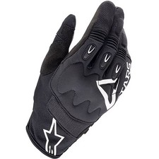 Alpinestars Techdura Motorbike Motorcycle Gloves - Black