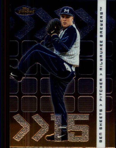 2002 Finest Ben Sheets #85 card