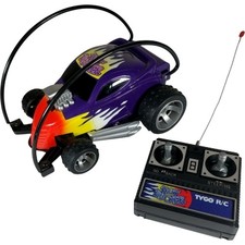 Tyco RC Hot Rocker Buggy Remote Control Car Vintage 27MHz Purple Red