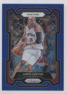 2023-24 Panini Prizm Blue Prizm 149/199 Vince Carter #195 HOF 0hr