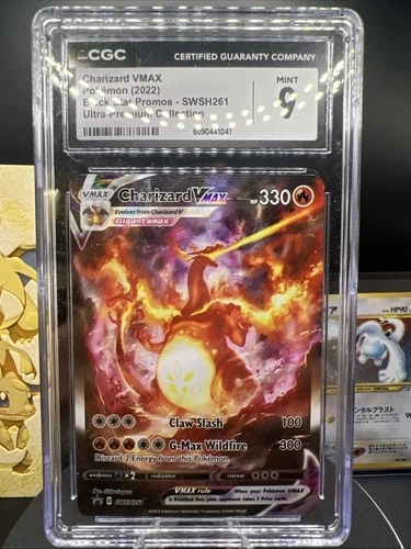 CGC 9 - Charizard VMAX SWSH261 SWSH: Sword & Shield Promo Cards (Holo)