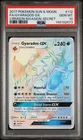 2017 POKEMON SUN & MOON CRIMSON INVASION SECRET #112 FULL ART/GYARADOS GX PSA 10
