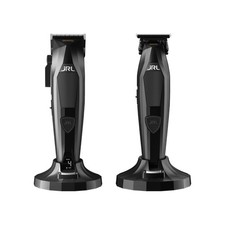 JRL Diamante Clipper & Trimmer Combo Kit - Schwarz