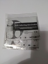 NEW Self-Adhering Electrodes 2" x 2" FOR Tens Unit 2 Packs 4 Per Pk 8 Total