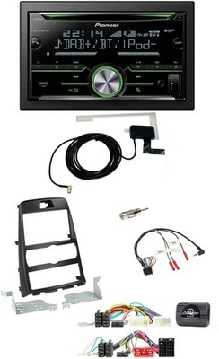 Pioneer CD USB Lenkrad Bluetooth 2DIN DAB Autoradio für Hyundai Genesis 2010-201