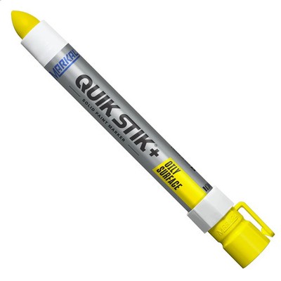 MARKAL 028881 Oily Paint Marker Yellow Quik Stik Solid Paint