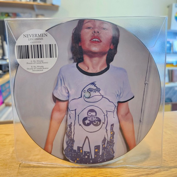 Nevermen Mr. Mistake (Boards of Canada Remix) 7 Inch Vinyl NEW