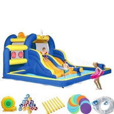 UK Stock 470 x 472 x 225 cm Inflatable Bounce Castle Bounce House For Children