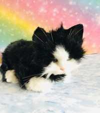 HASBRO FURREAL FRIENDS KATZE INTERAKTIV - C015C - SCHWARZ/WEISS 2002