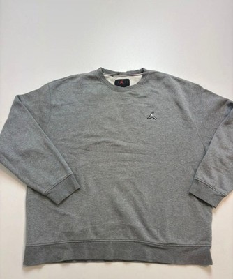 Jordan Jumpman Essentials Crewneck Sweatshirt Grey Size XXL