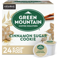 Green Mountain Roasters, Cinnamon Sugar Cookie Light Roast K-Cup Coffee Pot 24