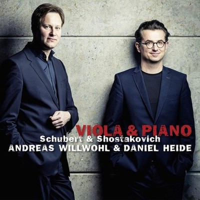 Andreas Willwohl  D - Schubert  Shostakovich  Viola  Piano - CD - F600z