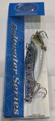 Lucky Craft Saltwater 1-1/16oz Metal Lure 3.25'' Trolling Casting Bass Spoon