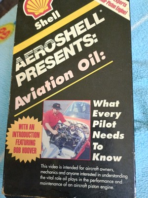 SHELL VHS Aeroshell Presents Aviation Oil 1994 Intro with Bob Hoover