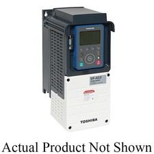 Toshiba VFAS3-4007PC Adjustable Speed Drive, 2 HP, 460V, 3 Phase, LCD Display, W