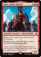 Zuko, Avatar Hunter (0287) [Avatar: The Last Airbender] MTG