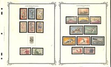 Czechoslovakia Stamp Collection on 30 Scott Specialty Pages, 1960-1965 MNH (CC)