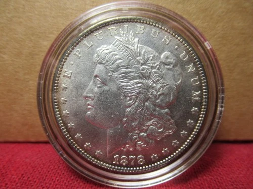 1878-P Morgan Silver Dollar! 7 TF! MS!!