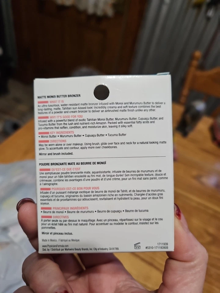 Physicians Formula Matte Monoi Butter Bronzer, Matte Sunkissed Bronzer - Image 2 of 2