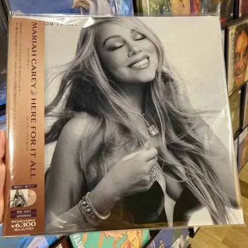 Mariah Carey Here For It All Pink vinyl Japan Edition LP