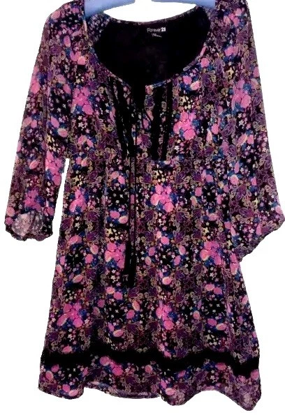 FOREVER 21 Chiffon Floral Maxi Dresses for Women for sale | eBay