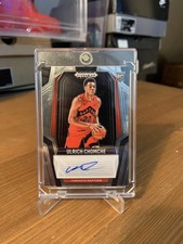 2024-25 Panini Prizm Black Ulrich Chomche Rookie RC Auto #RS-ULR Raptors