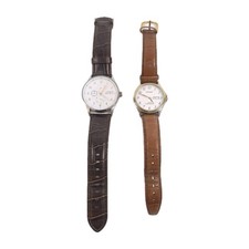 Mens Watches X 2 Pulsar / Ben Sherman Untested Leather Strap Watches