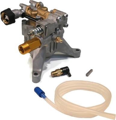#ad 3100 PSI Vertical Brass Head Power Pressure Washer Water Pump HIM 308653035 FH $154.89