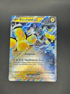 Iron Hands ex - 031/131 031/131 Holo SV: Prismatic Evolutions Pokemon NM DE