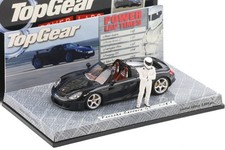 Minichamps 1:43 Porsche Carrera GT Black 2003 TOP Gear Diecast Model With Figure