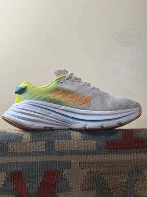 HOKA Bondi X 'White Evening Primrose' Women s Size 9 B 1113513WEPR Running Shoes