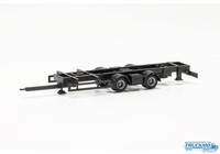 Herpa Tandem-HäNgerfahrgestell FüR Festaufbau 2 StüCk 085533