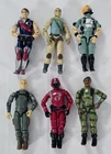 S-820 VINTAGE 1980'S HASBRO GI JOE FIGURES CRIMSON GUARD WET SUIT AIRBORNE ETC