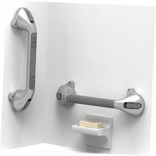 16.5inch Suction Bath Grab Bar with Indicators, Balance 16.5 Inch Pack of 2 