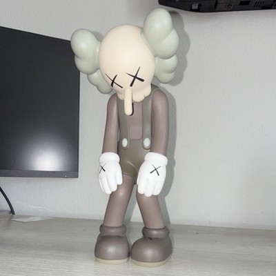 Authentic Medicom Toy KAWS Small Lie Limited Edition Gray Figurine 2017