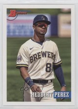2021 Bowman Heritage Prospects Image Swap Variation Hedbert Perez #212 fm0