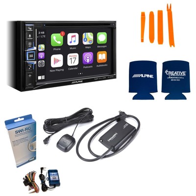 Alpine INE-W970HD system with SiriusXM Tuner Steering Wheel control adpater