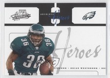 2005 Playoff Absolute Memorabilia Heroes 233/250 Brian Westbrook #AH-3 0y5