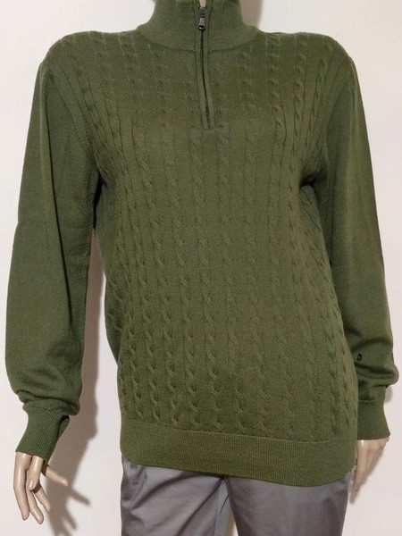 Women Luca Faloni Sweater Khaki Wool 40 / L / 48