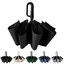 Travel Folding Golf Umbrella 10 Ribs Automatic Open/Close,Lightweight Portabl...