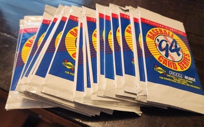 18 SEALED Packs 1994 Sunoco Fleer Atlantic Baseball Cards Collectors Edition