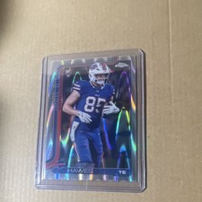 Topps 2025 Chrome Wave Jackson Hawes Rookie #397 Buffalo Bills NFL Card