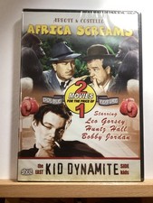 Africa Screams/Kid Dynamite (DVD, 2003 - B&W) Abbott-Costello/East Side Kids