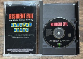 Resident Evil CIB Sega Saturn. Complete with game, manual, registration and case
